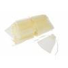 VBS Organza bags "11,5 x 15 cm", 100 pieces Creame