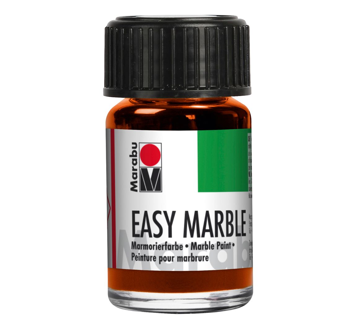 Easy Marble Marmorierfarbe, Marabu, 15 ml - Orange