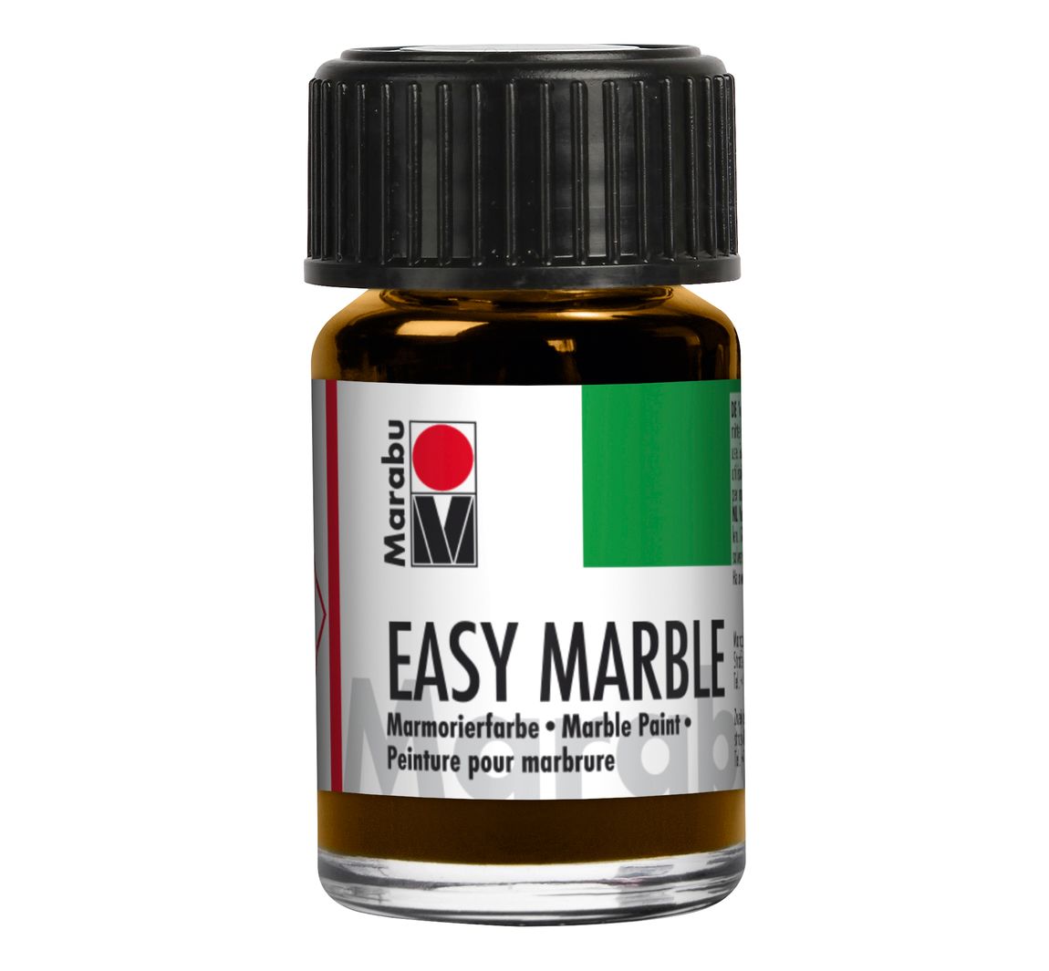 Easy Marble Marmorierfarbe, Marabu, 15 ml - Gold