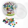 Softglas-Mosaiksteine, "Bunter Mix", 500 g