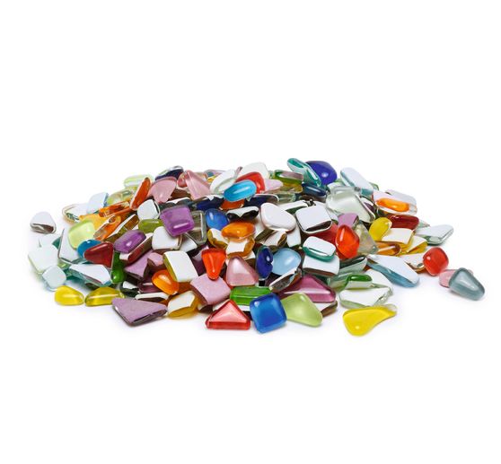 Soft-Glas Bruchmosaik "Bunter Mix", 500 g