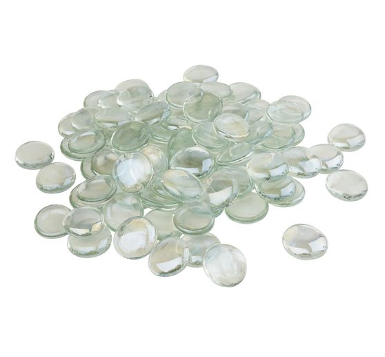 VBS Glas-Muggelsteine "Klar", 1 kg