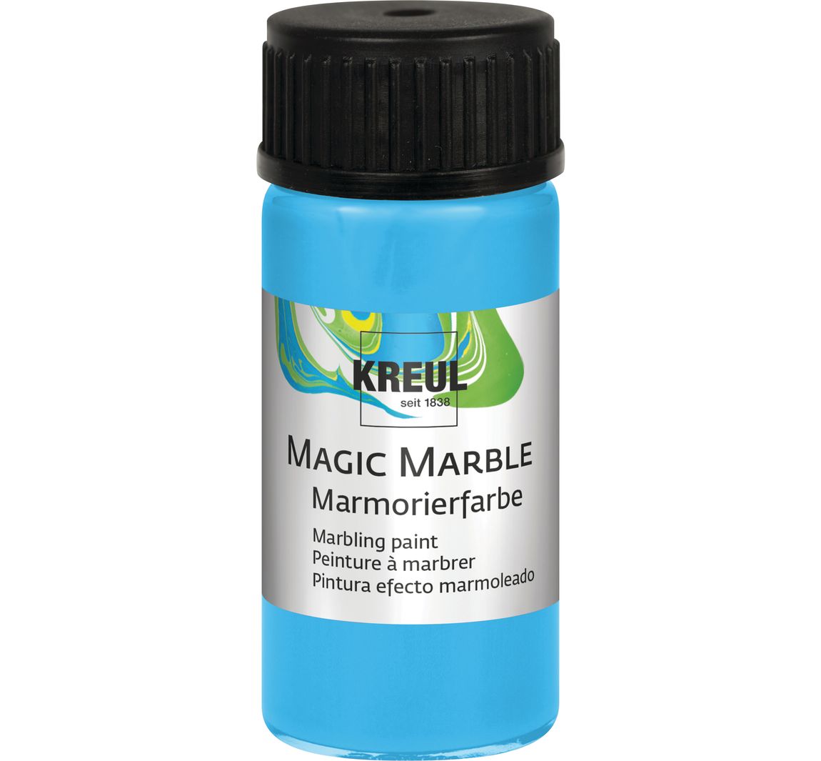 KREUL Magic Marble Marmorierfarbe - Hellblau