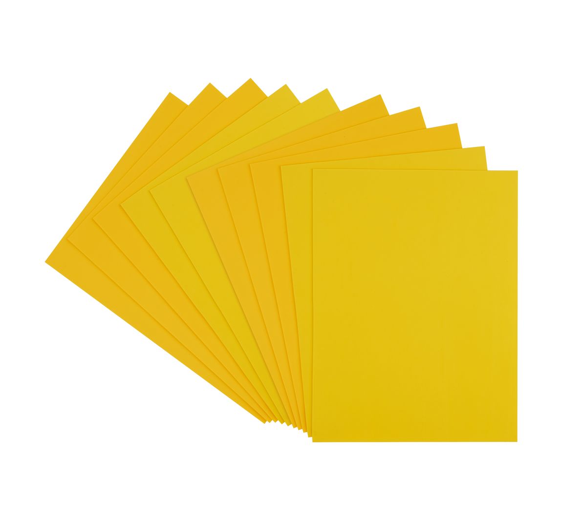 VBS Moosgummi, 2 mm, 10 Stück - Mais