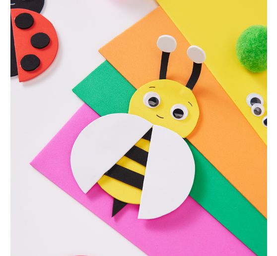 VBS Moosgummi "Megapack", 50 Stück, farbig sortiert