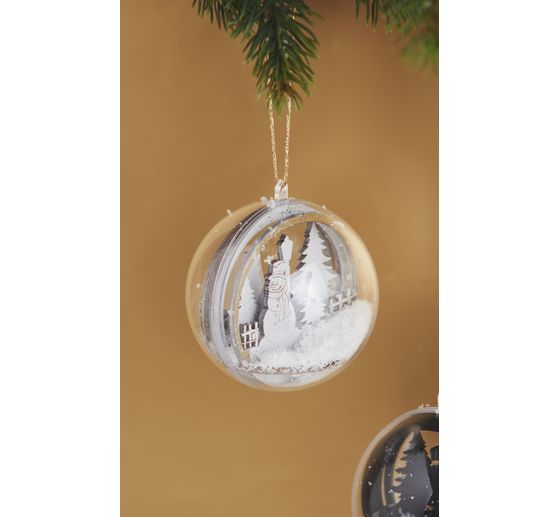 Holz-Steckmotiv "Schneemann"