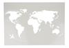 Stencil "World Map XXL", A2