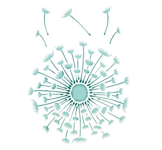 Schablone "Pusteblume"