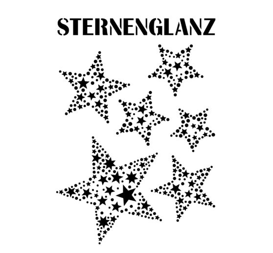 Schablone "Sternenglanz"