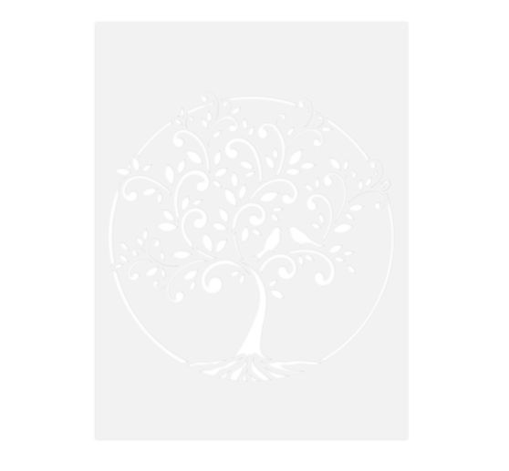 Schablone "Baum des Lebens"