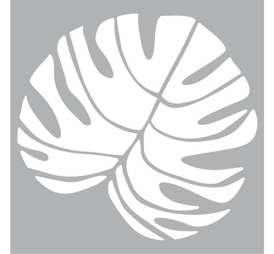 Stencil "Big Monstera Blatt"