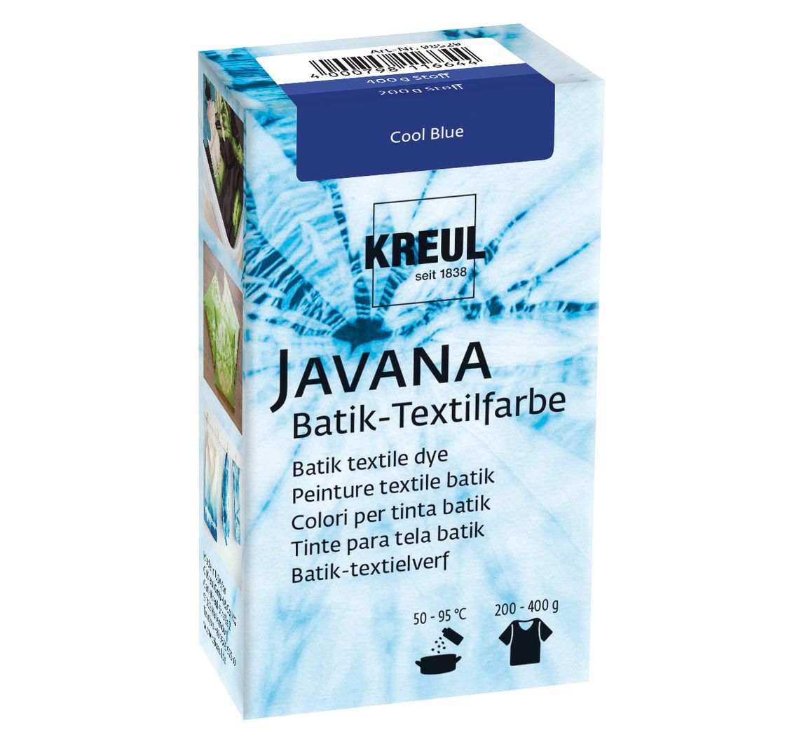 KREUL Javana Batik-Textilfarbe - Cool blue