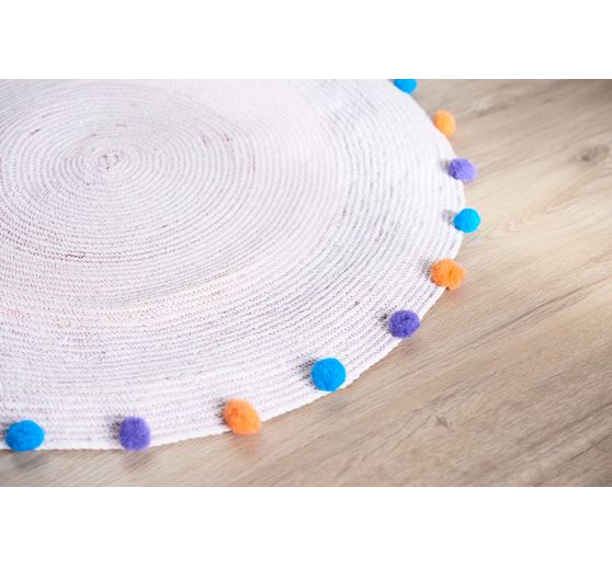 VBS Pompons "Farben & Größen Mix", 1.000 Stück