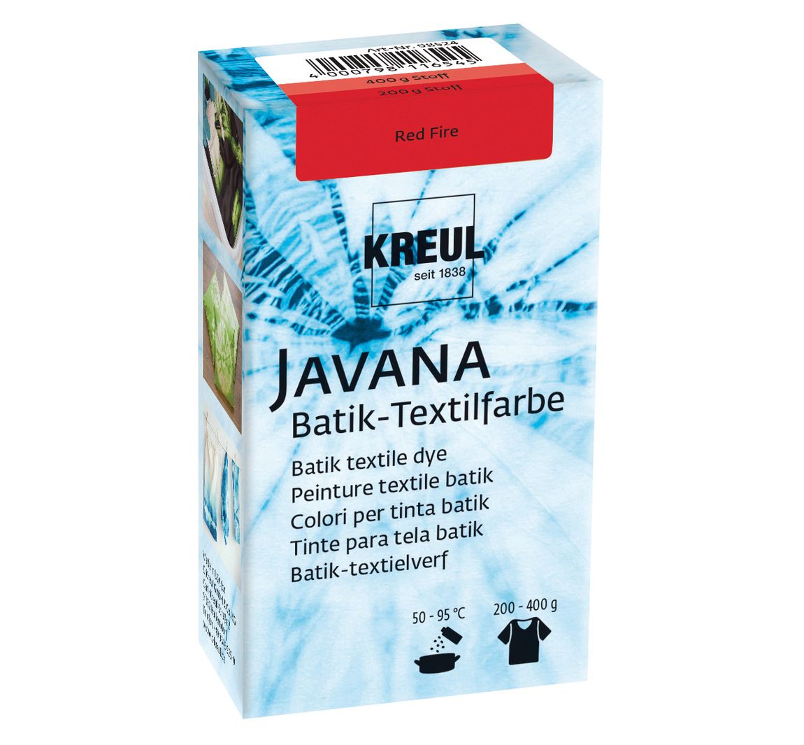 KREUL Javana Batik-Textilfarbe - Red Fire