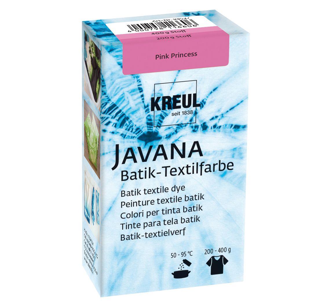 KREUL Javana Batik-Textilfarbe - Pink, Princess