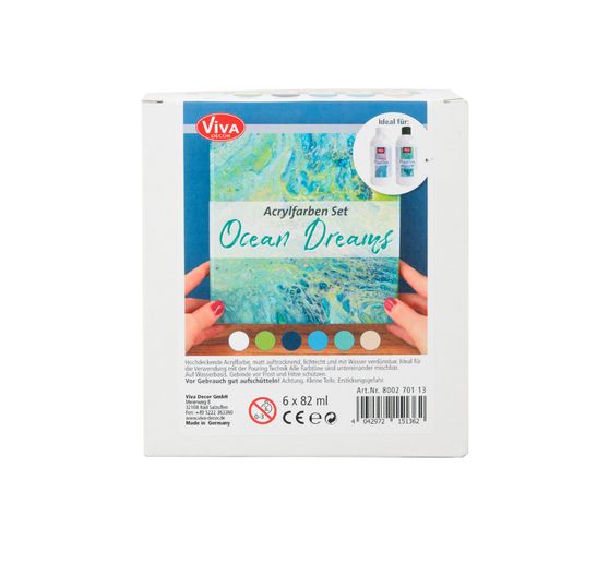 Viva Decor Acrylfarben-Set "Ocean Dreams"