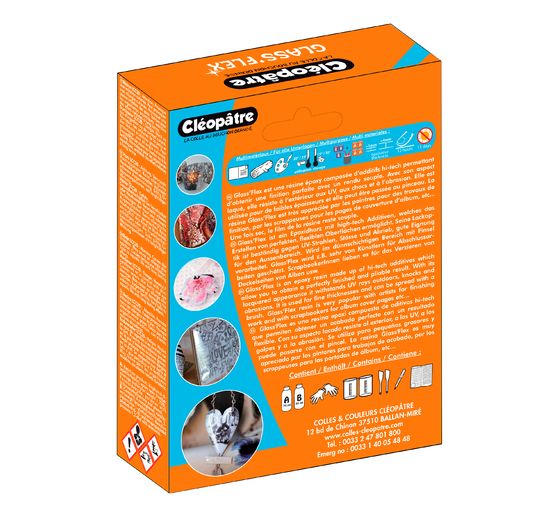 Glass''100 - Epoxid-Überzugsharz, 130 ml