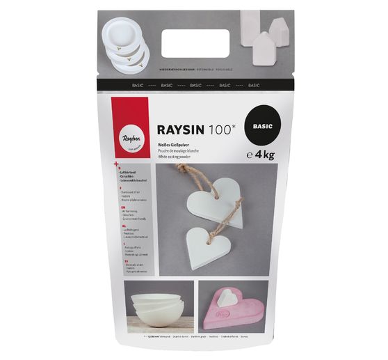 Gießpulver "Raysin 100", weiß