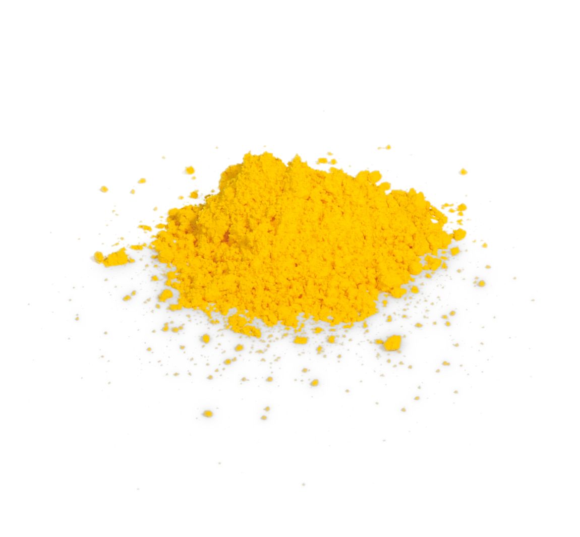 Farbpigment-Pulver - Goldgelb