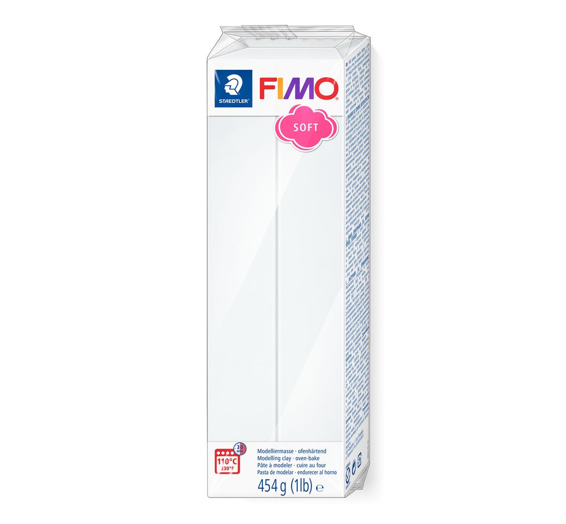 FIMO soft Großblock - Weiß