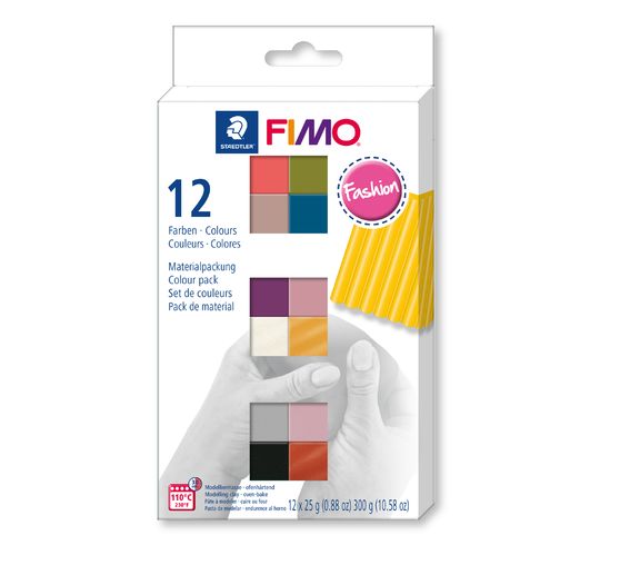 FIMO soft Materialpackung "Fashion Colours"