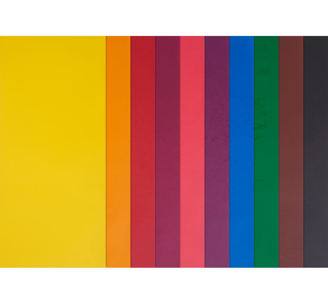 Verzierwachsplatten - Grundfarben