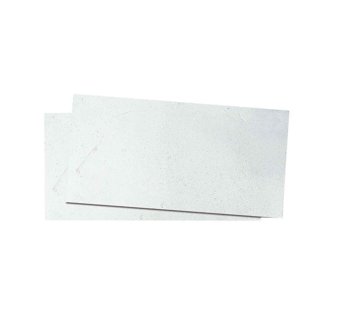 Verzierwachs, 22 x 8 cm - Mattsilber