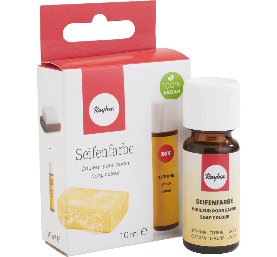 Seifenfarbe, 10ml - Zitrone