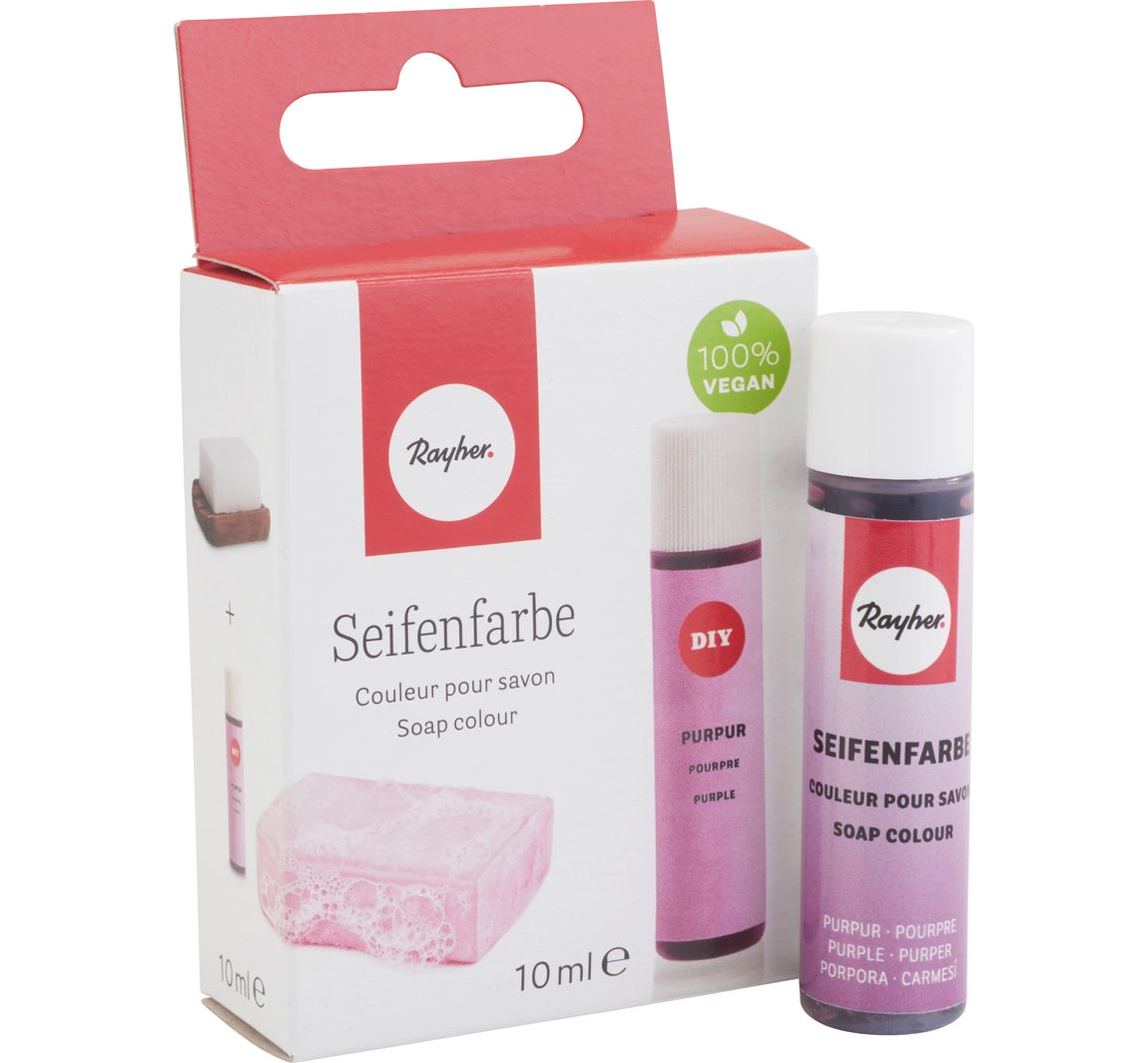 Seifenfarbe, 10ml - Purpur