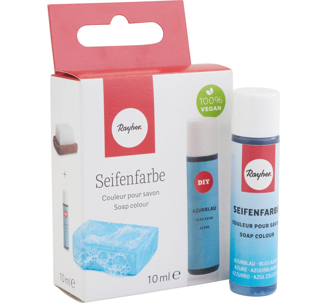 Seifenfarbe, 10ml - Azurblau