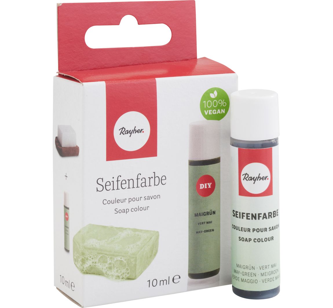 Seifenfarbe, 10ml - Maigrün