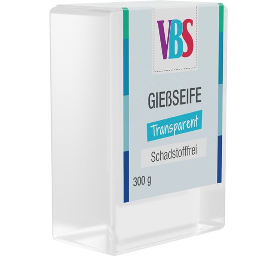 VBS Öko-Gießseife, Transparent