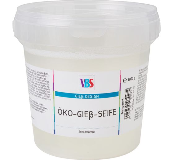 VBS Öko-Gießseife, Transparent