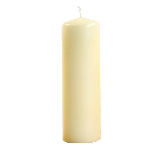 Pillar candle flat head 120/60mm