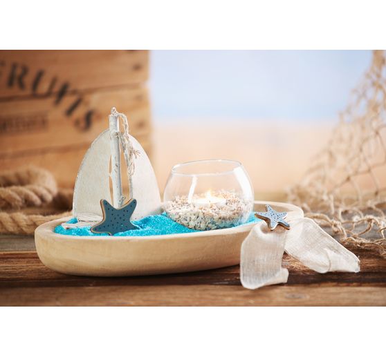 VBS Tealight jar "Bowl", Ø 6.7 cm, 4 pieces