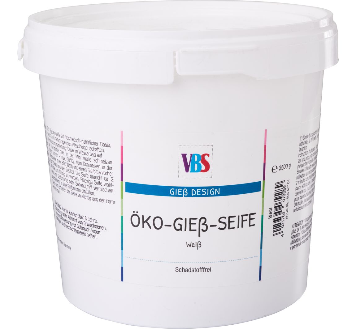 VBS Öko-Gießseife, Weiß - 2500 g