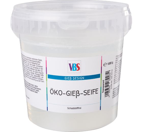 VBS Öko-Gießseife, Transparent