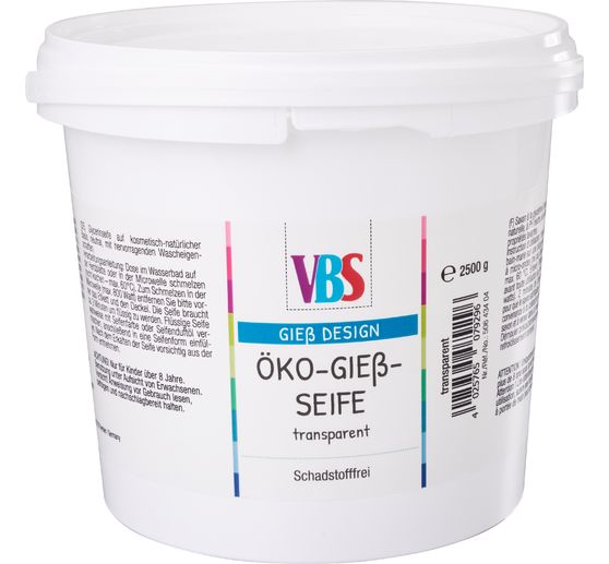 VBS Öko-Gießseife, Transparent