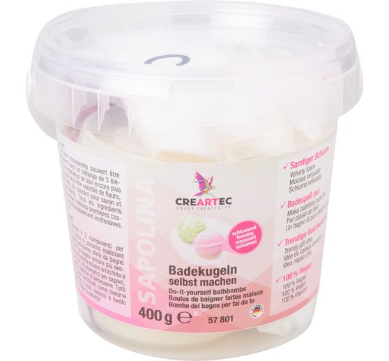 Badekugeln, schäumend