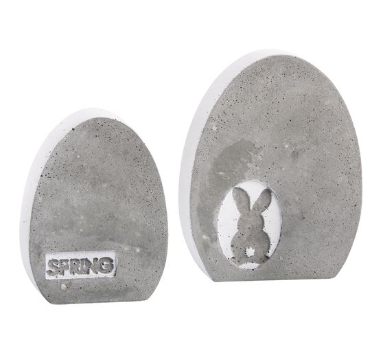 Reliefeinlage "Hase", oval