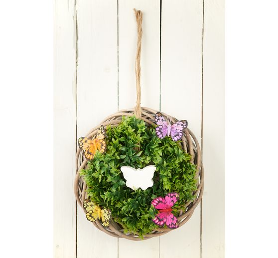 Gießform "Vogel, Schmetterling, Blume"