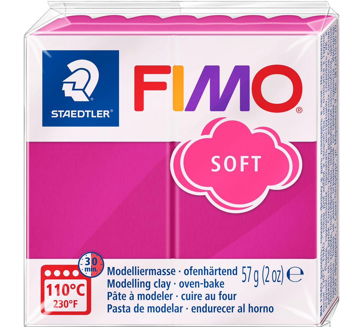 FIMO soft "Basic" - Himbeere