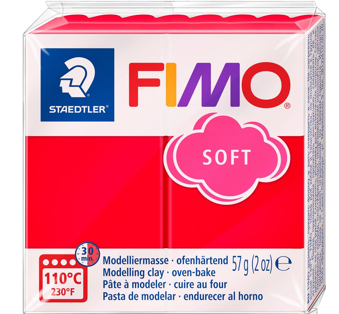 FIMO soft "Basic" - Indischrot