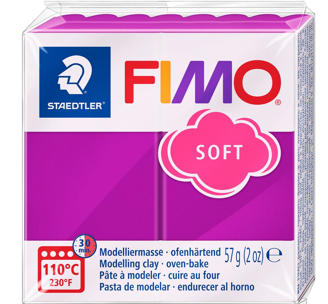 FIMO soft "Basic" - Purpurviolett