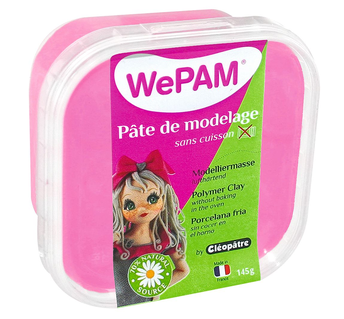 WePAM, lufthärtende Modelliermasse - Rosa