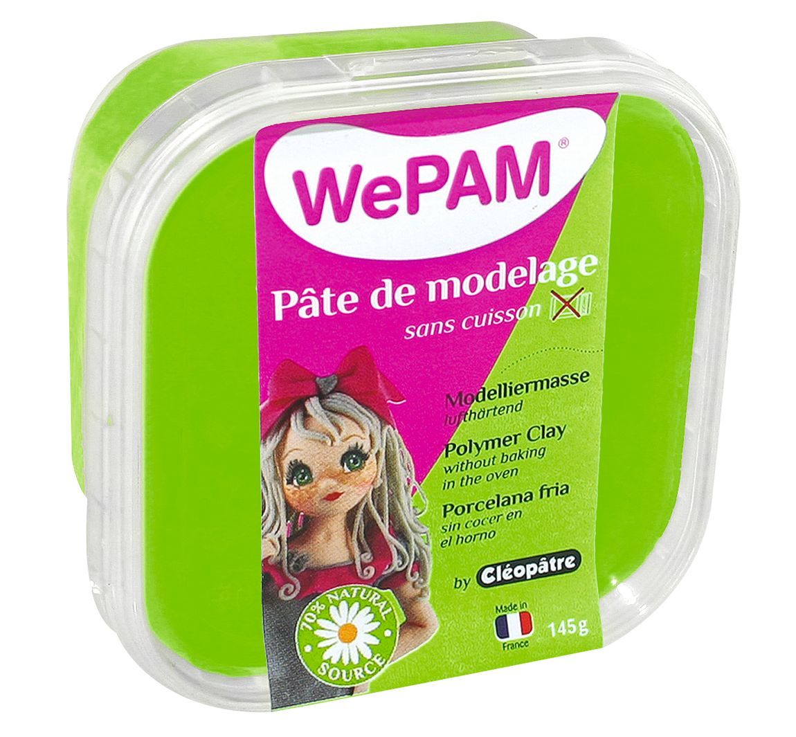 WePAM, lufthärtende Modelliermasse - Grün