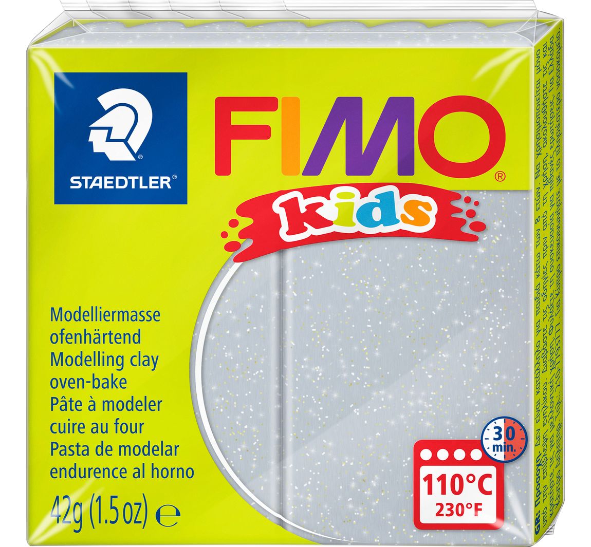 FIMO kids - Glitter-Silber