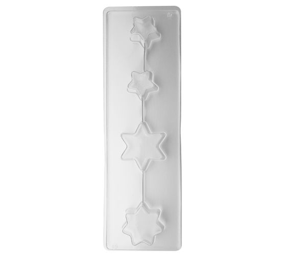 Casting mould "Stars", 4 motives