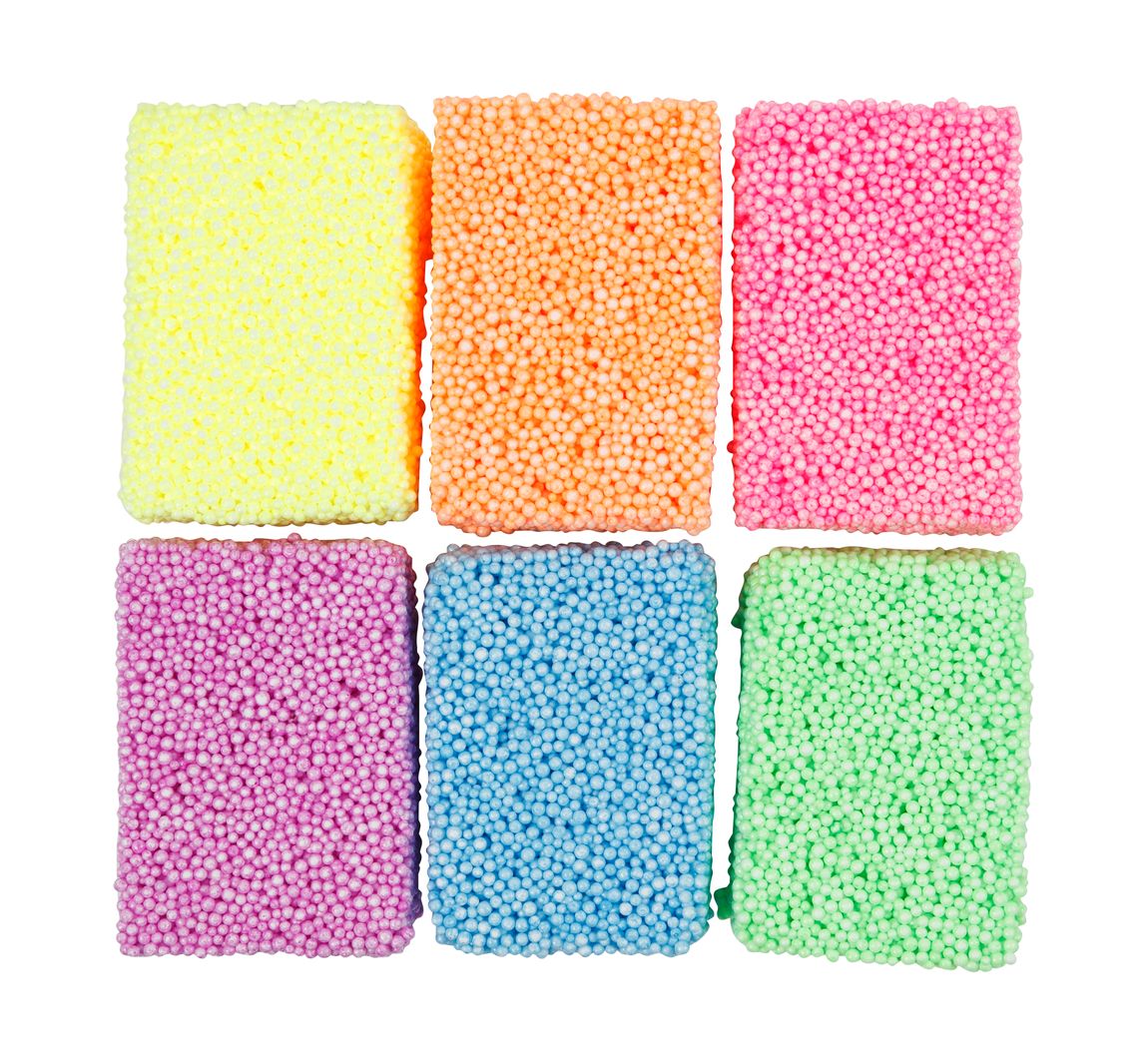 Soft Foam, sortierte Farben, 6 x 10 g