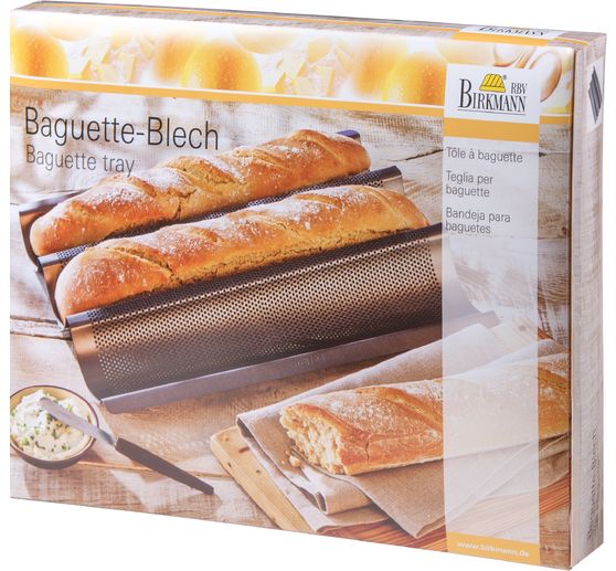 Baguette-Blech "Laib und Seele"